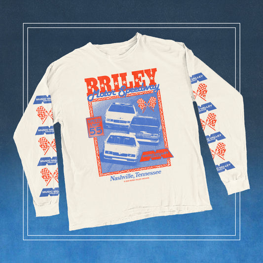 Briley Motor Speedway Long Sleeve tee