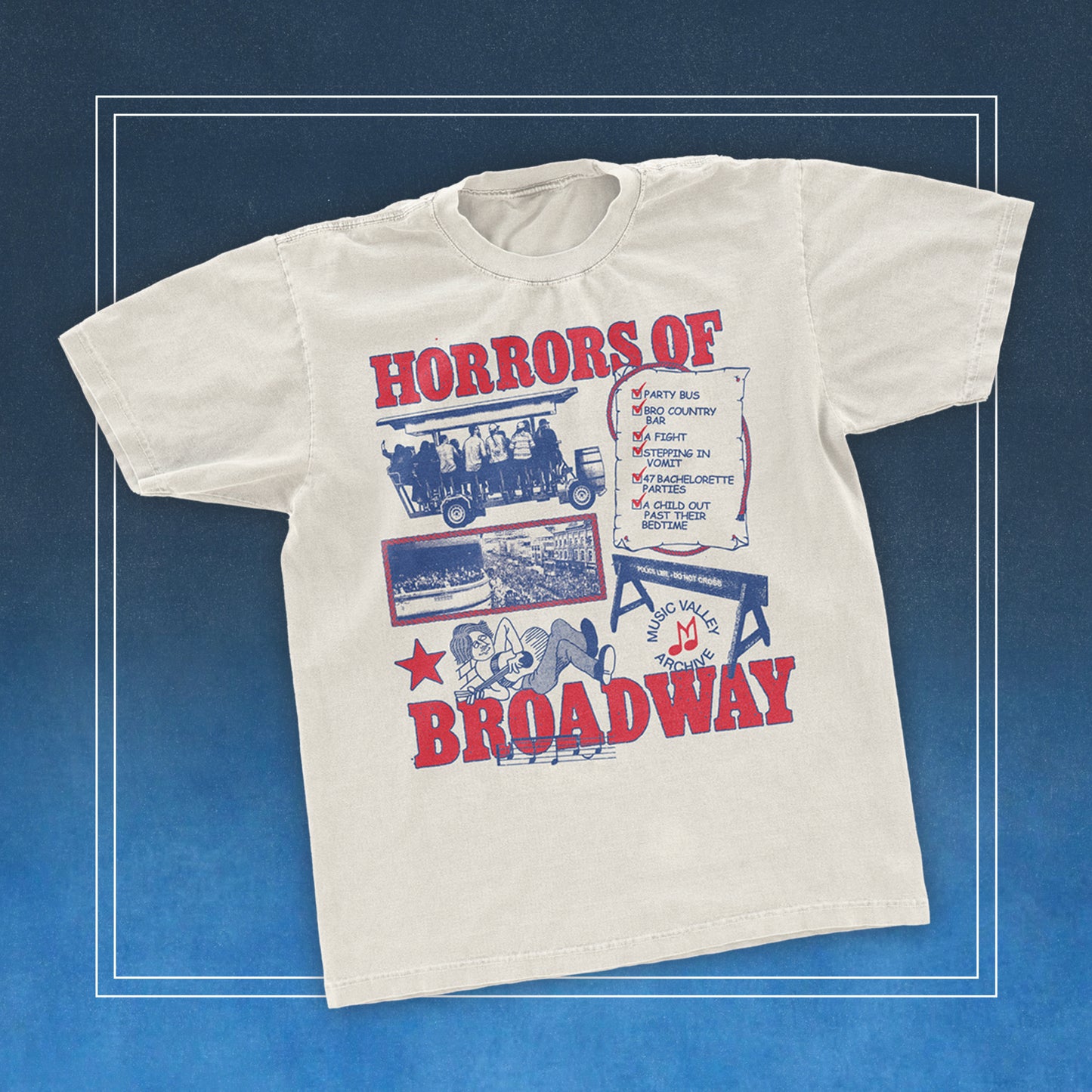 Horrors of Broadway tee