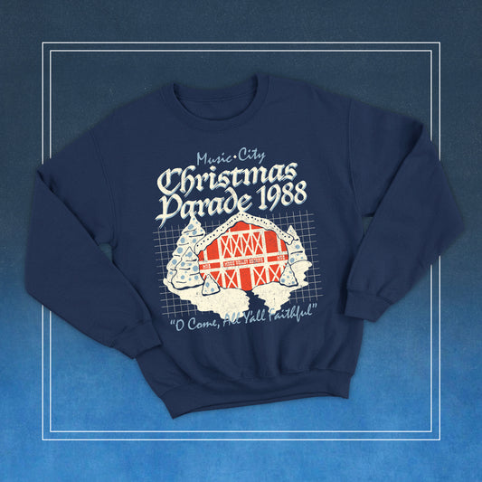 Music City Christmas Parade 1988 crewneck ('24 EDITION)