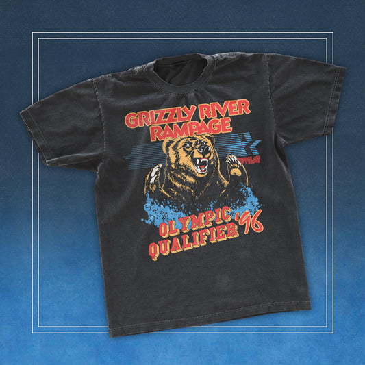 Grizzly River Rampage Olympic Qualifier '96 tee