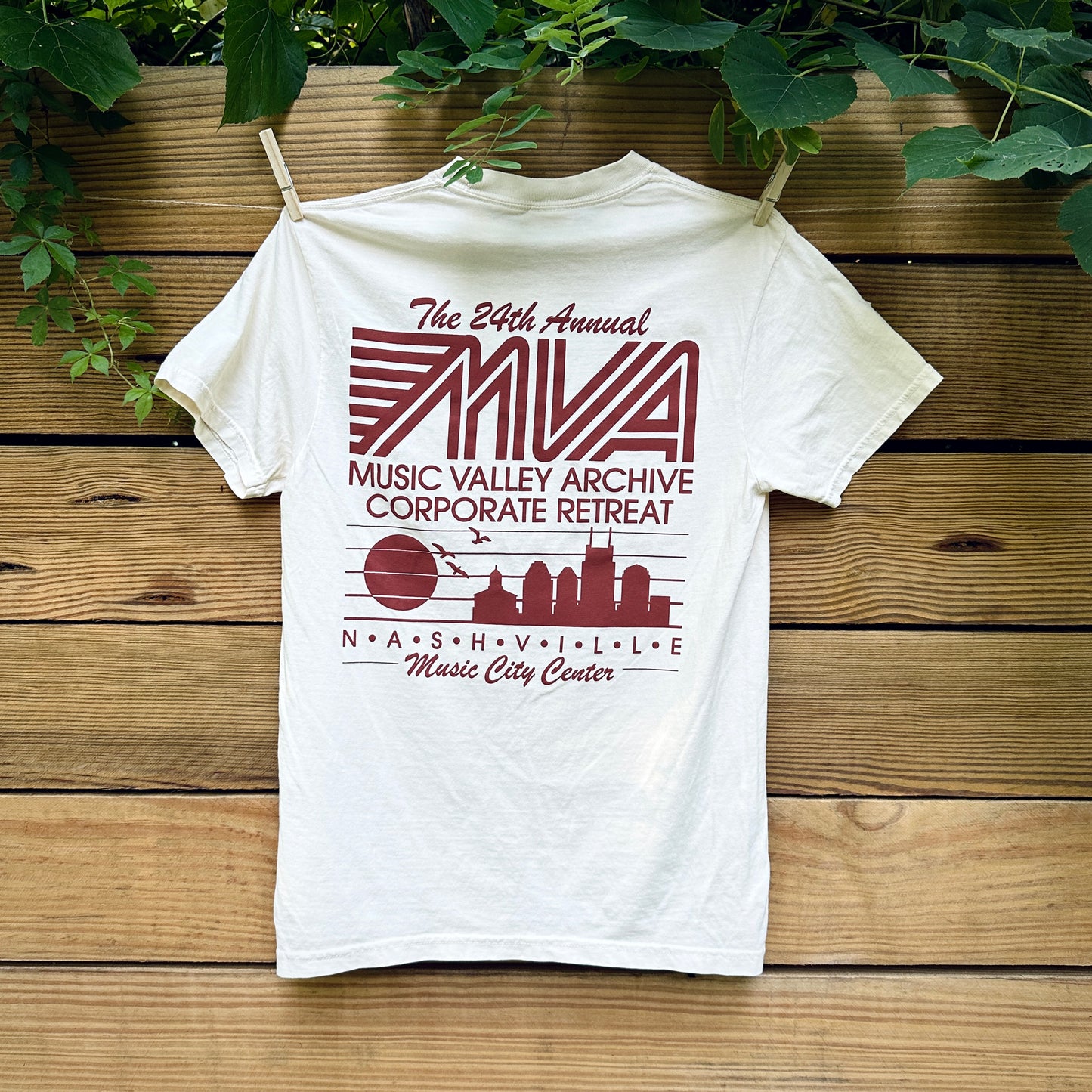 Music Valley Archive Corporate Retreat tee