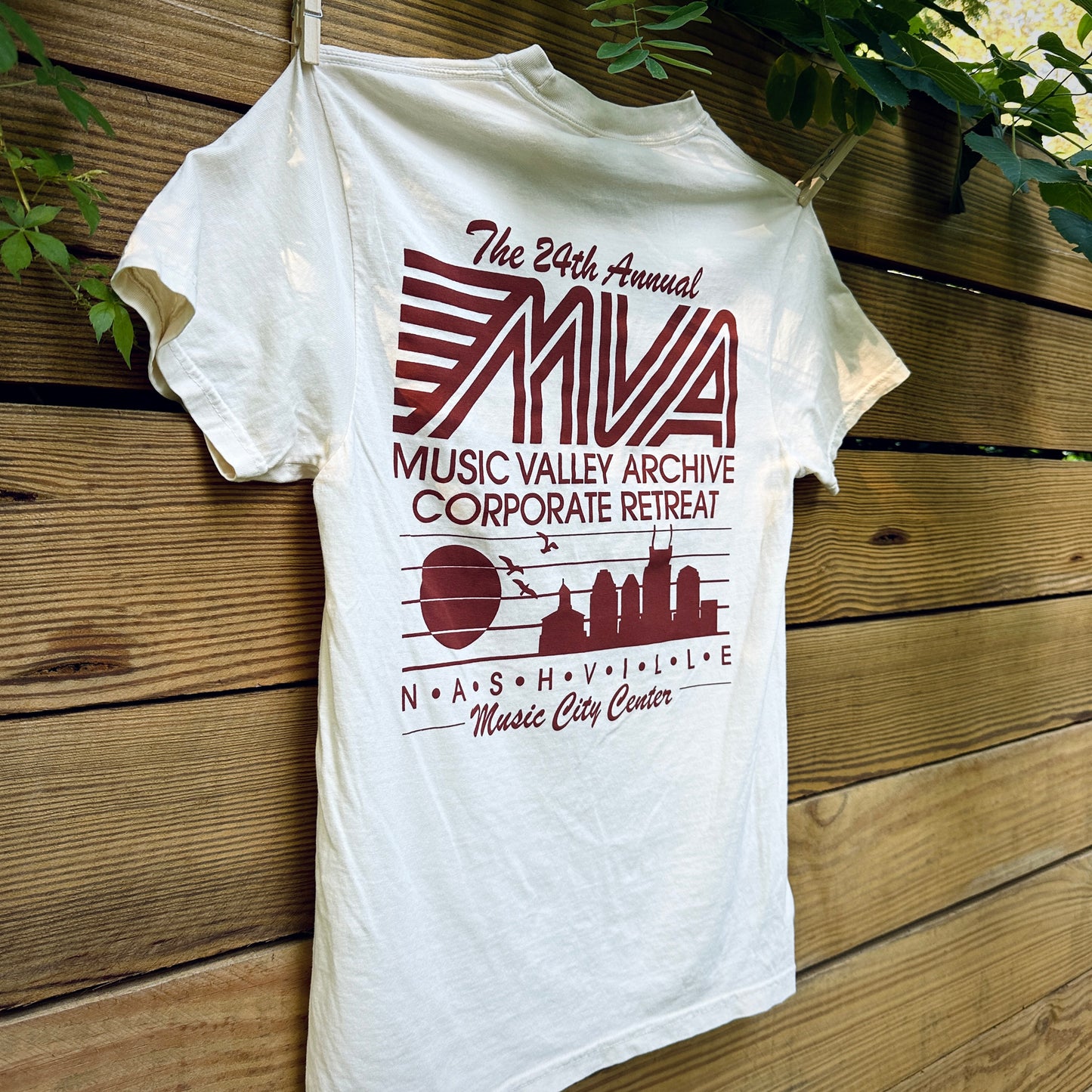 Music Valley Archive Corporate Retreat tee