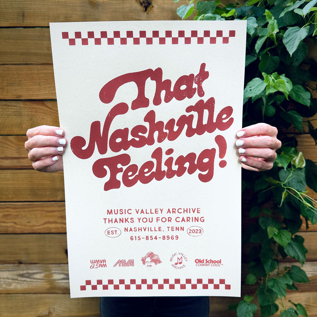 That Nashville Feeling poster - 11x17