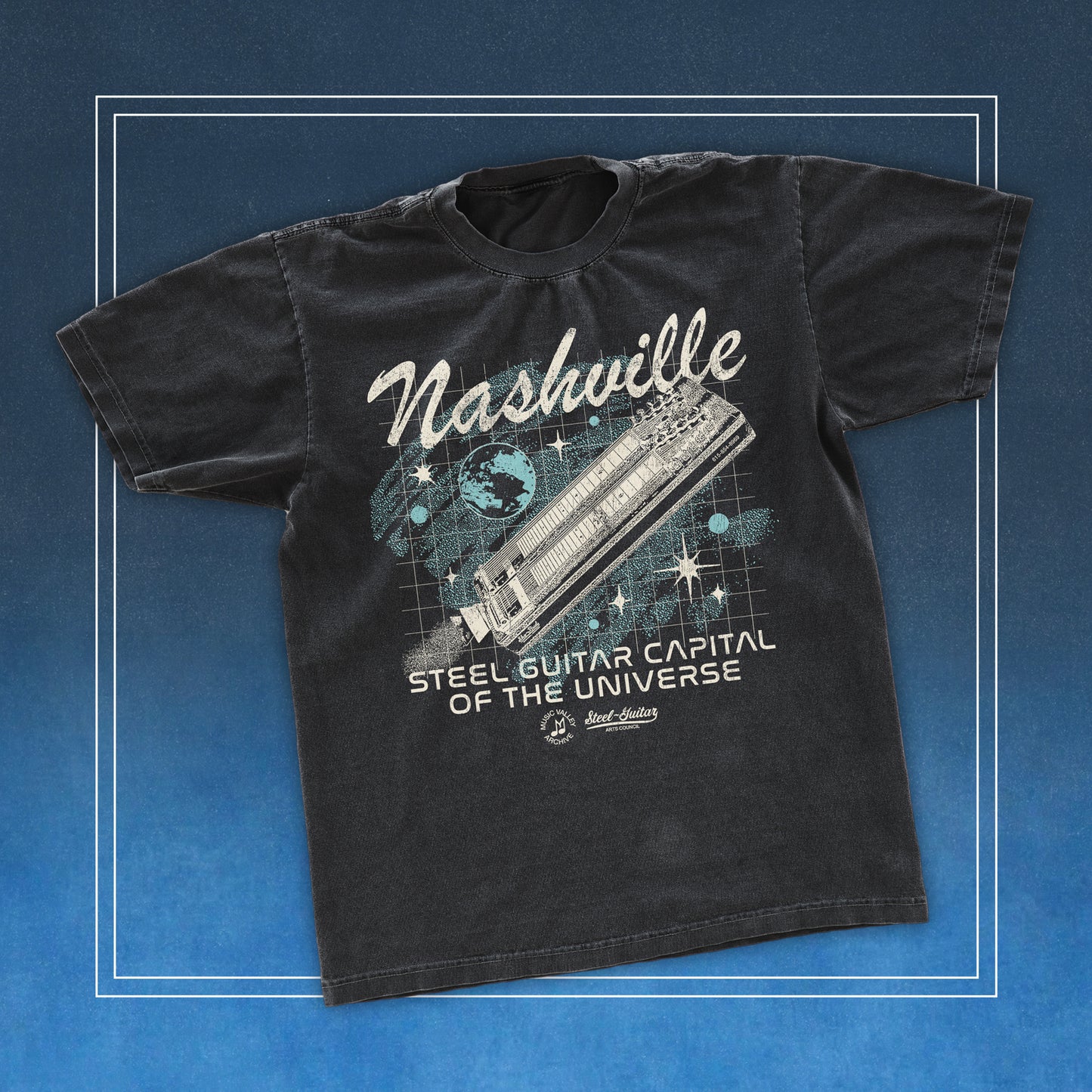 Nashville: Steel Guitar Capital of the Universe tee